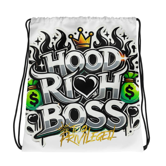 HRB Leprechaun Drawstring Bag