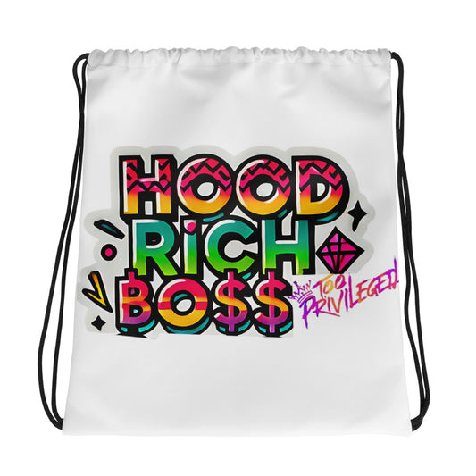 90s Vibe Drawstring Bag