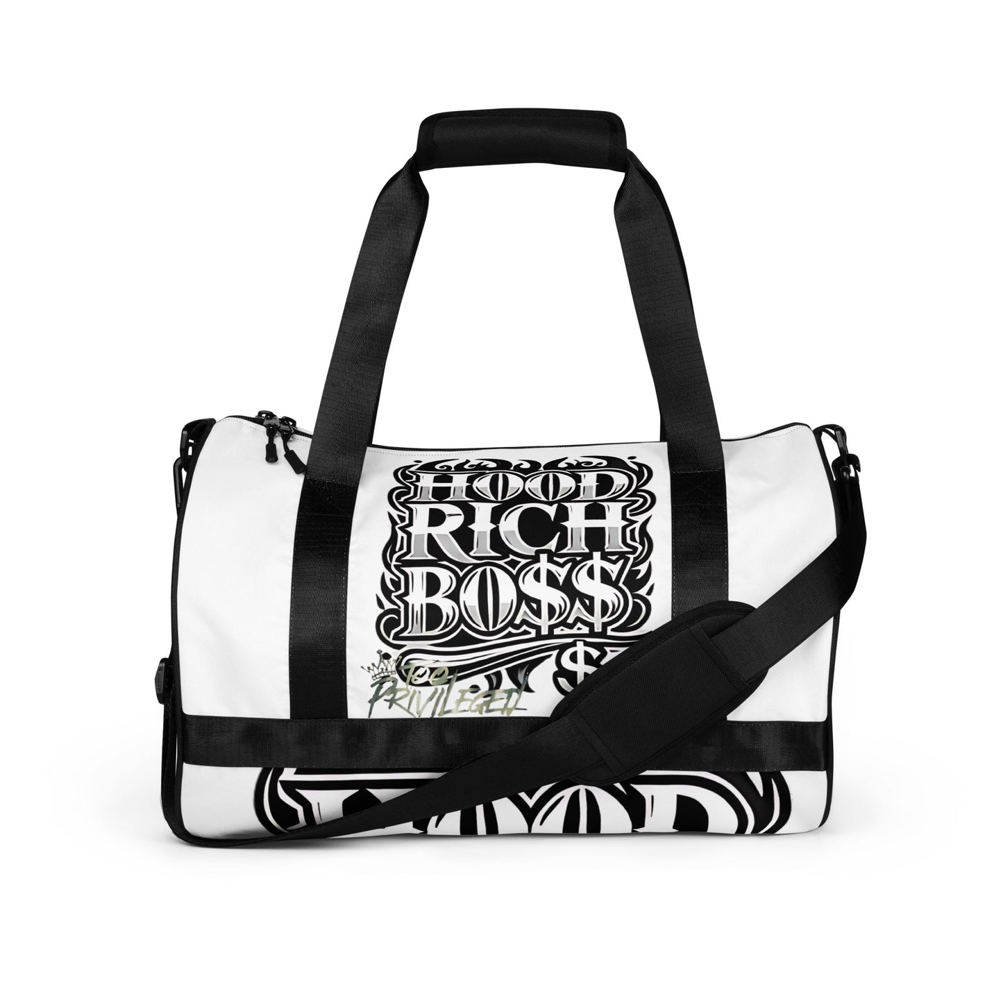 HRB Silver Gym Bag