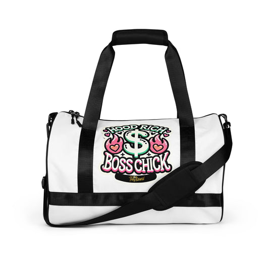 HRBC Pink Flames Gym Bag