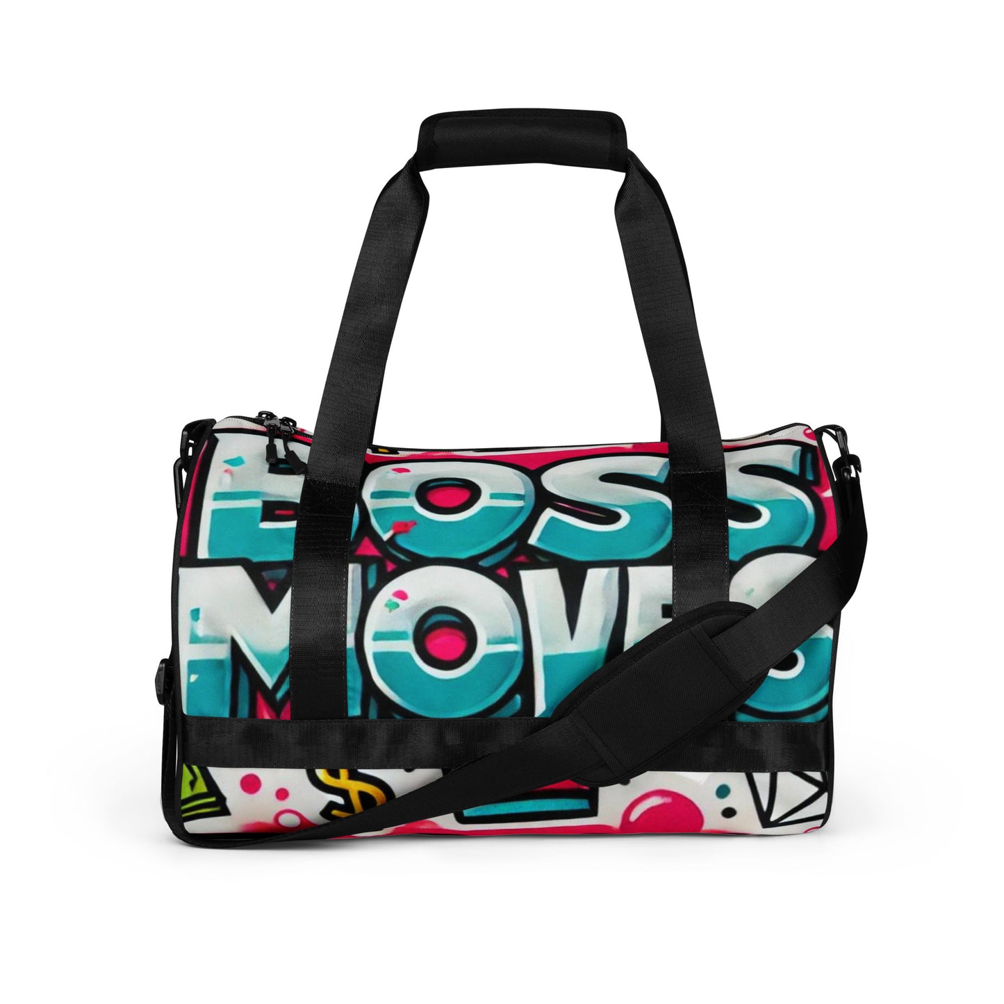 90s Inspired Boss Moves Gym Bag