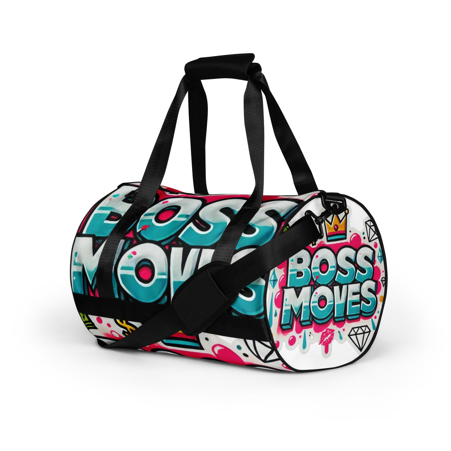 90s Inspired Boss Moves Gym Bag