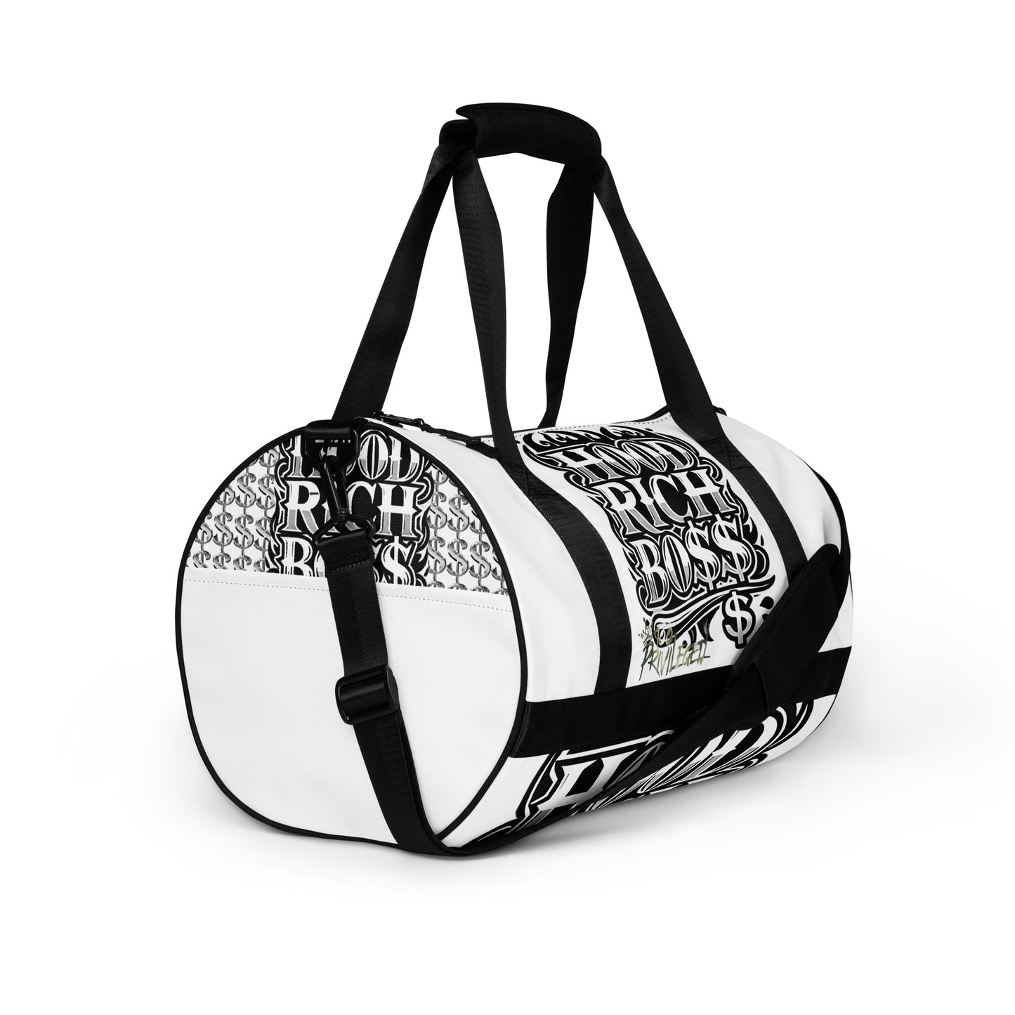 HRB Silver Gym Bag