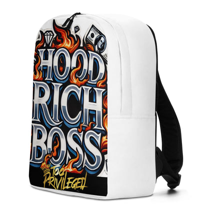 HRB Flamed Out Minimalist Backpack