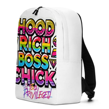 90s Rich Heroes Minimalist Backpack