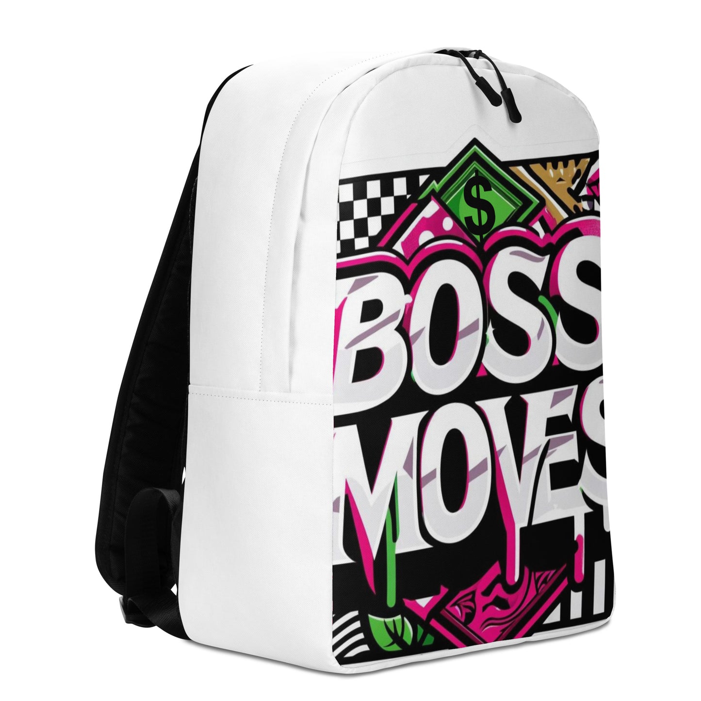 Boss Moves Purp Minimalist Backpack