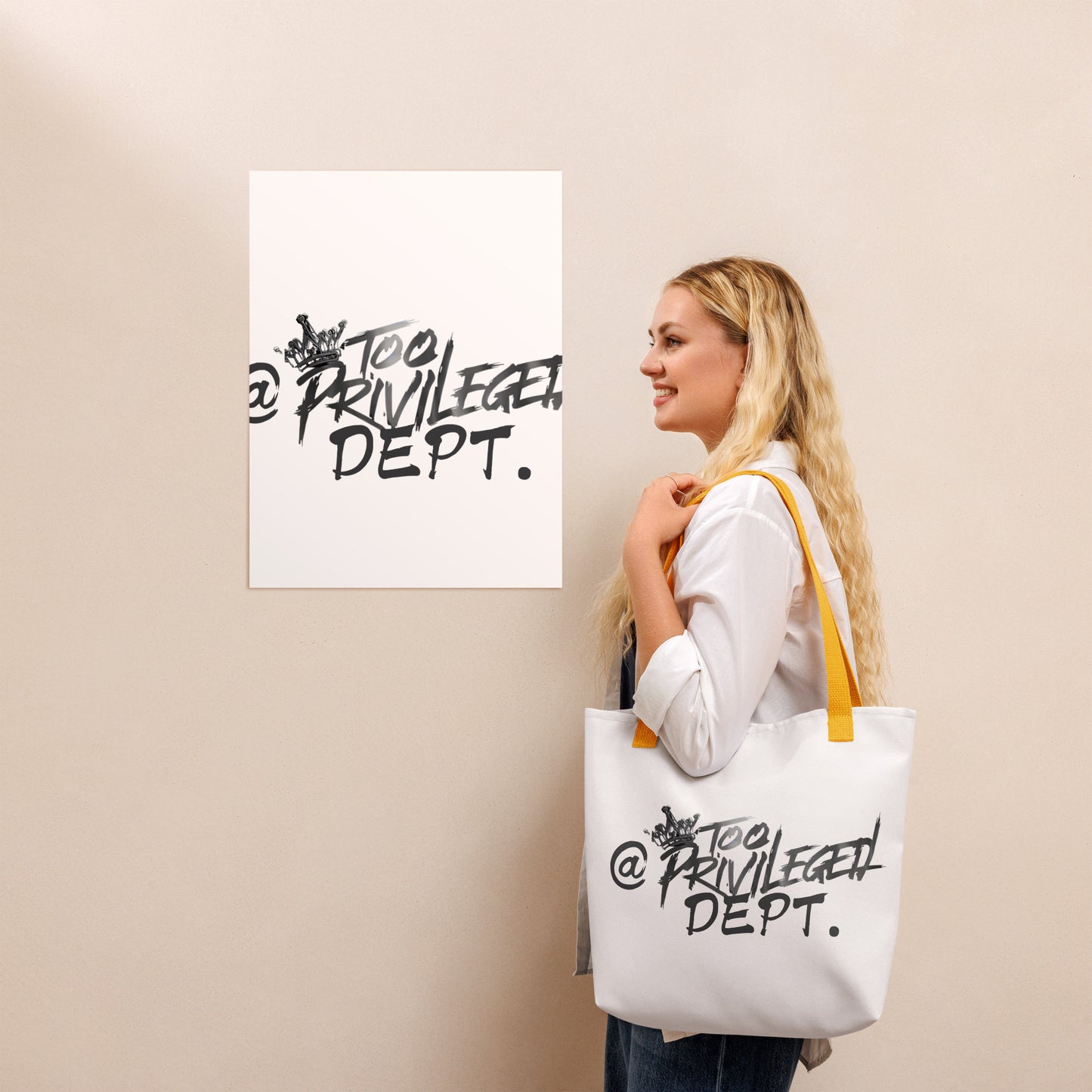 @TooPrivileged Dept Tote Bag