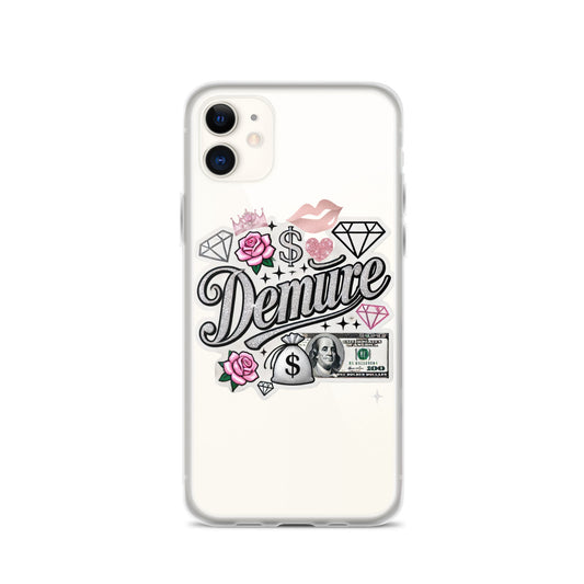 Demure Clear Case for iPhone®