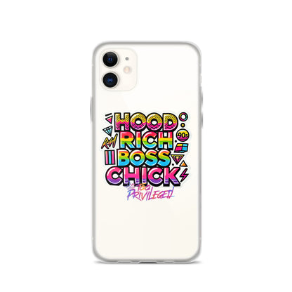 90s Rich Heroes Clear Case for iPhone®