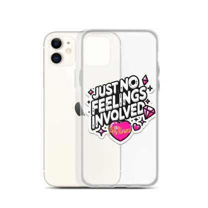 NO Feelings Clear Case for iPhone®