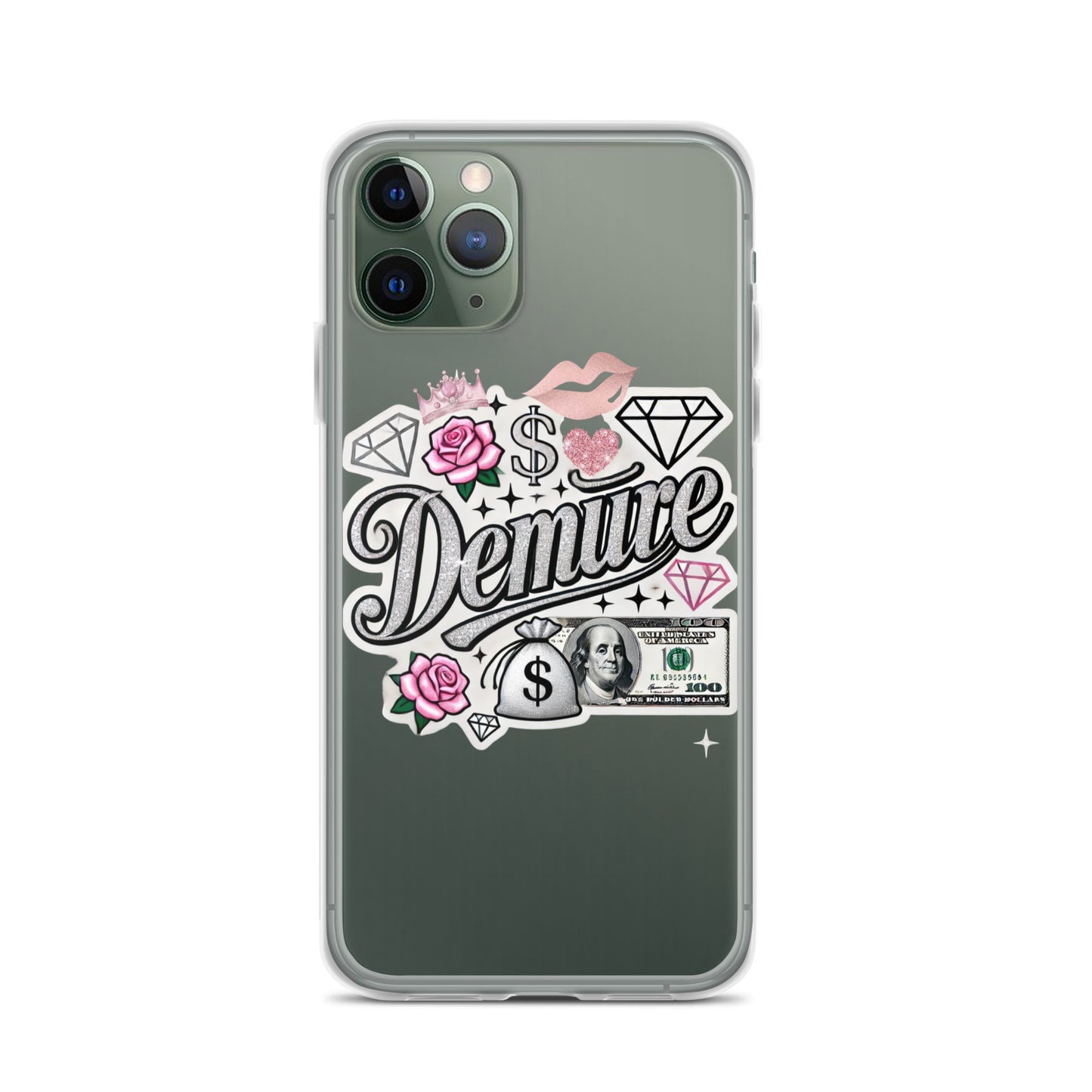 Demure Clear Case for iPhone®