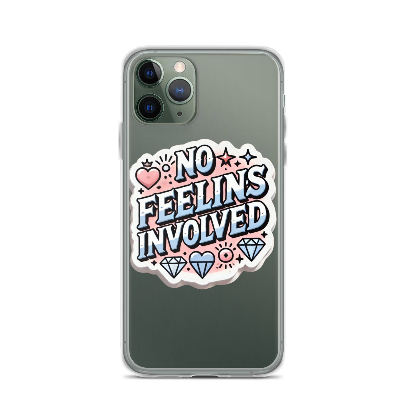 NO Feelins Clear Case for iPhone®