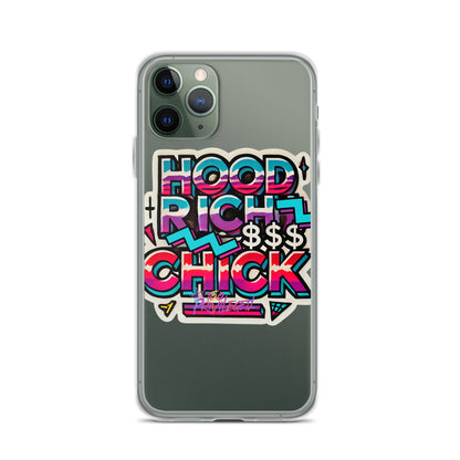 90s Flair Clear Case for iPhone®