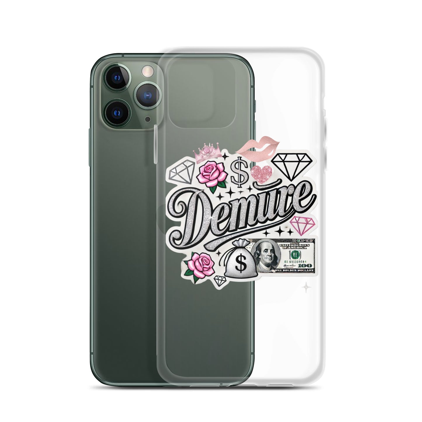 Demure Clear Case for iPhone®