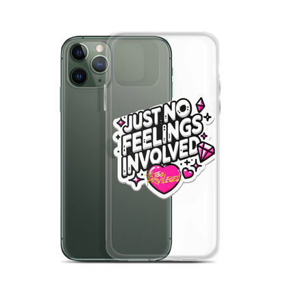 NO Feelings Clear Case for iPhone®