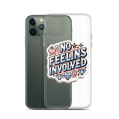 NO Feelins Clear Case for iPhone®