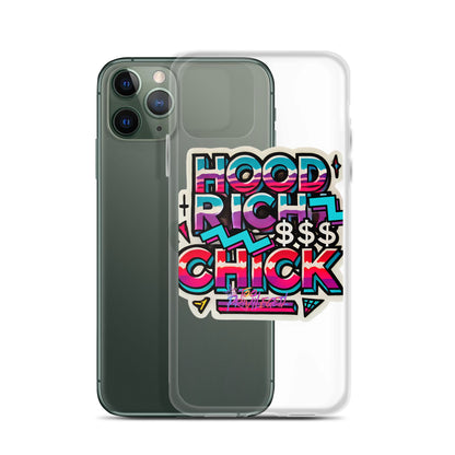 90s Flair Clear Case for iPhone®