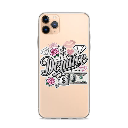 Demure Clear Case for iPhone®