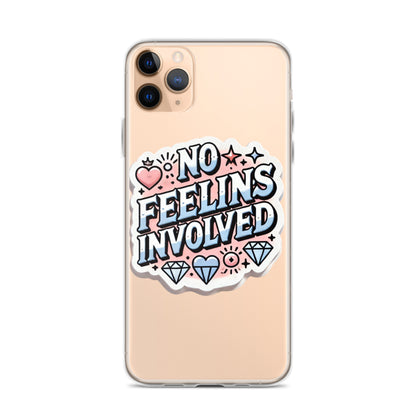 NO Feelins Clear Case for iPhone®