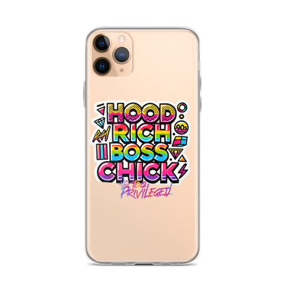 90s Rich Heroes Clear Case for iPhone®