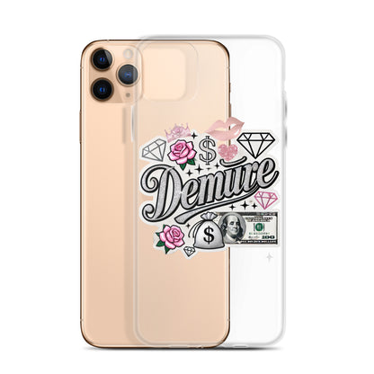 Demure Clear Case for iPhone®