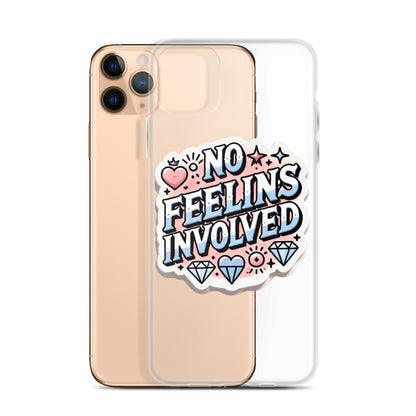 NO Feelins Clear Case for iPhone®