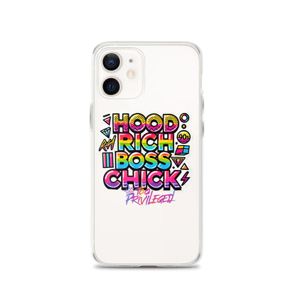 90s Rich Heroes Clear Case for iPhone®