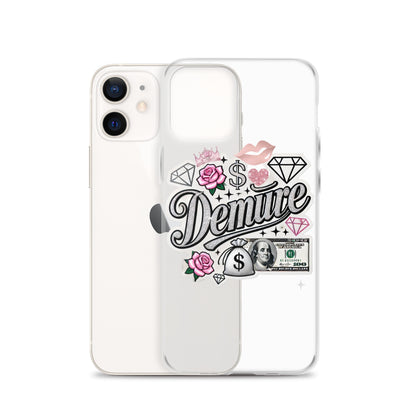 Demure Clear Case for iPhone®