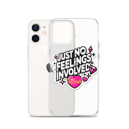 NO Feelings Clear Case for iPhone®