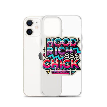 90s Flair Clear Case for iPhone®