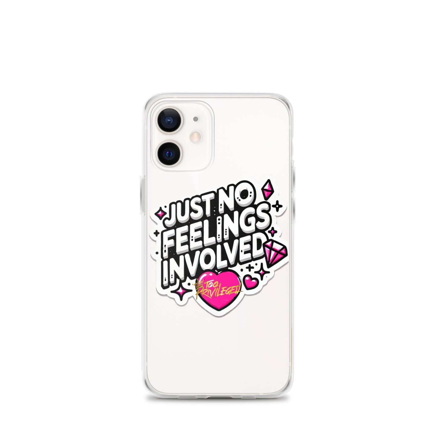 NO Feelings Clear Case for iPhone®