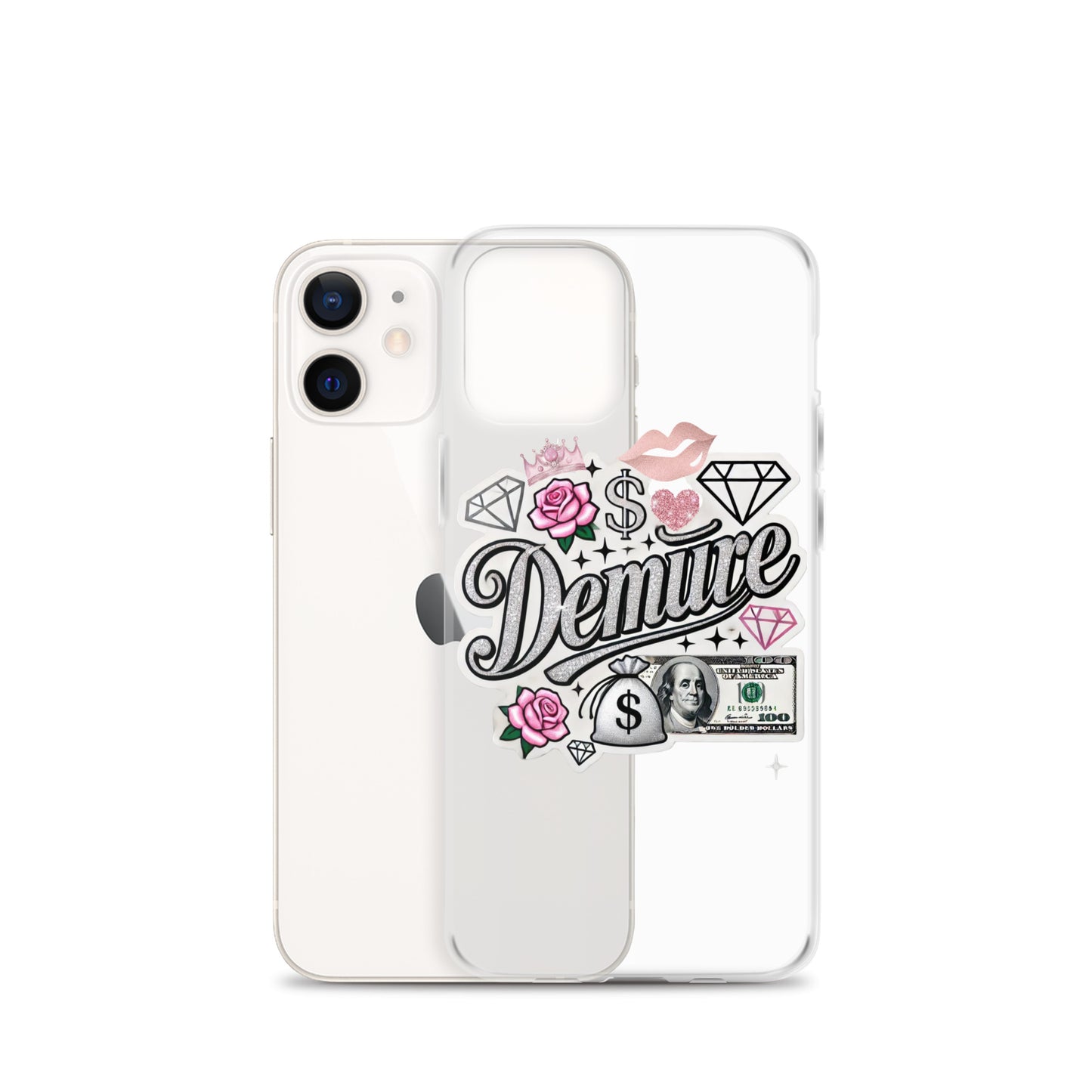 Demure Clear Case for iPhone®