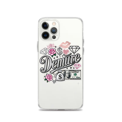 Demure Clear Case for iPhone®