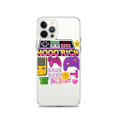 90s Gamer Clear Case for iPhone®