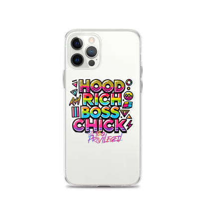 90s Rich Heroes Clear Case for iPhone®