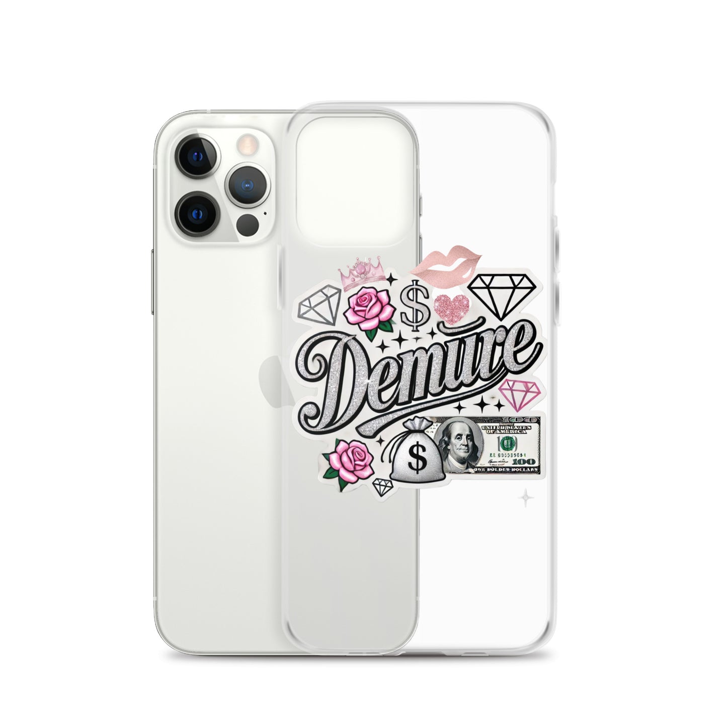 Demure Clear Case for iPhone®