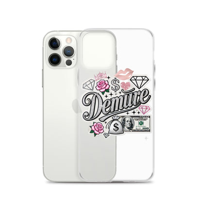 Demure Clear Case for iPhone®