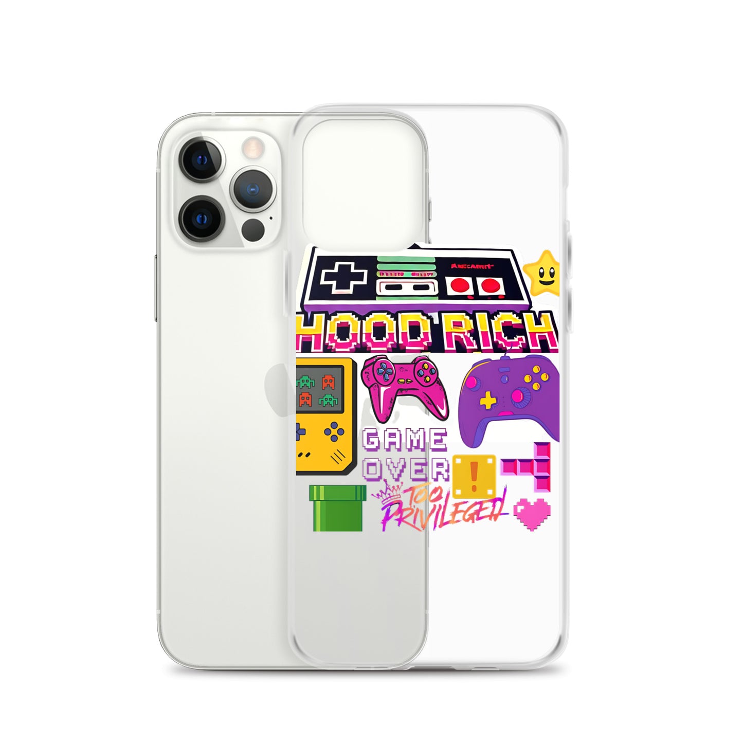 90s Gamer Clear Case for iPhone®