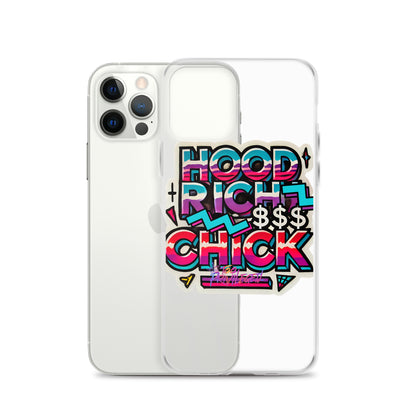 90s Flair Clear Case for iPhone®