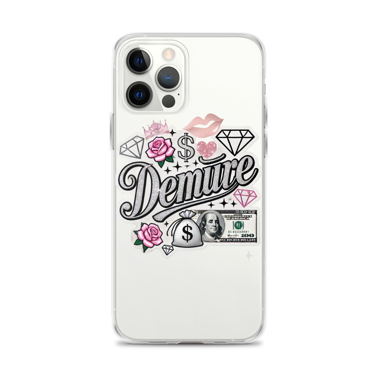 Demure Clear Case for iPhone®