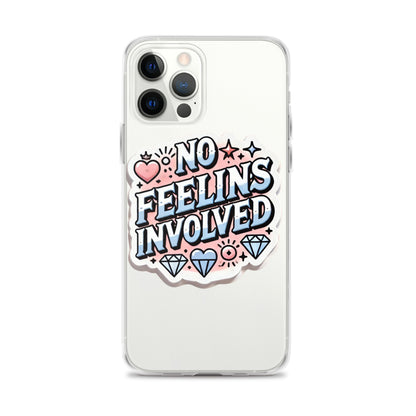 NO Feelins Clear Case for iPhone®