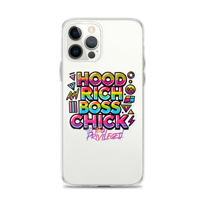 90s Rich Heroes Clear Case for iPhone®