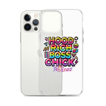 90s Rich Heroes Clear Case for iPhone®