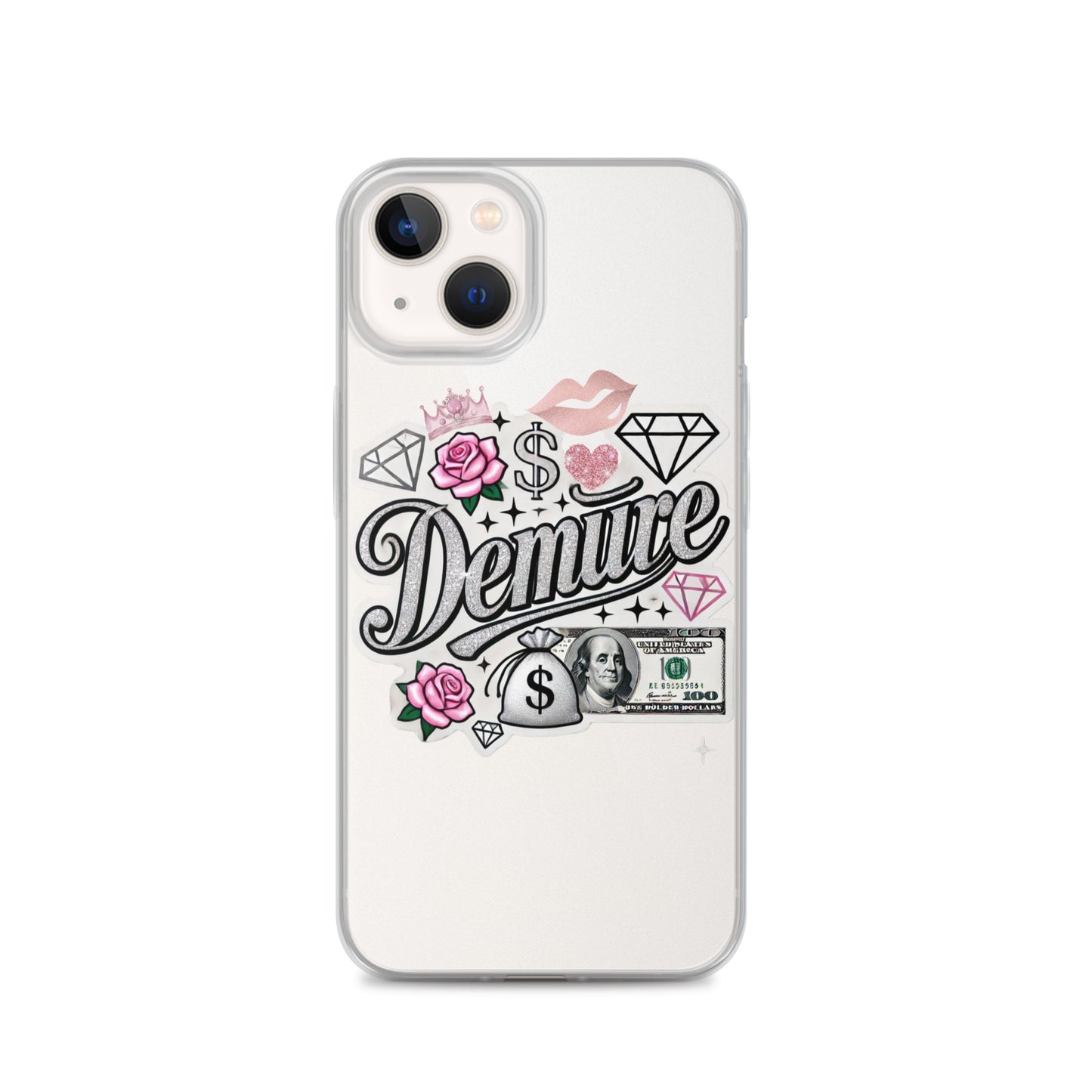 Demure Clear Case for iPhone®