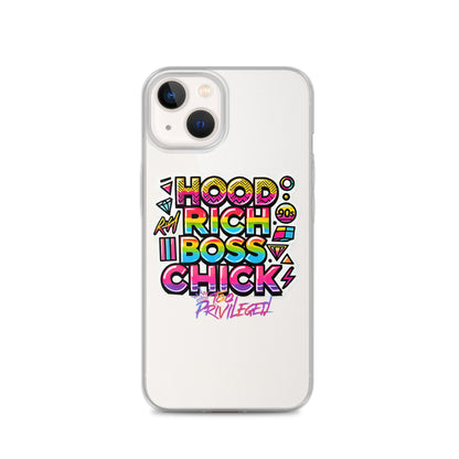 90s Rich Heroes Clear Case for iPhone®