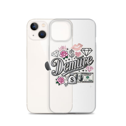 Demure Clear Case for iPhone®