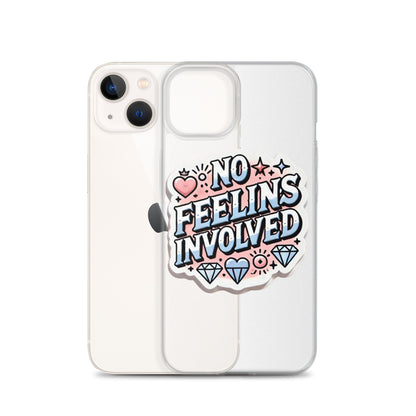 NO Feelins Clear Case for iPhone®