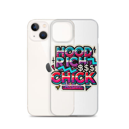 90s Flair Clear Case for iPhone®