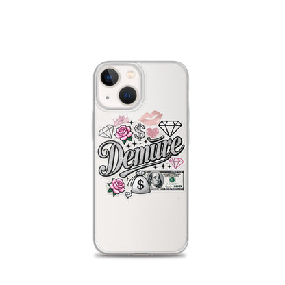 Demure Clear Case for iPhone®