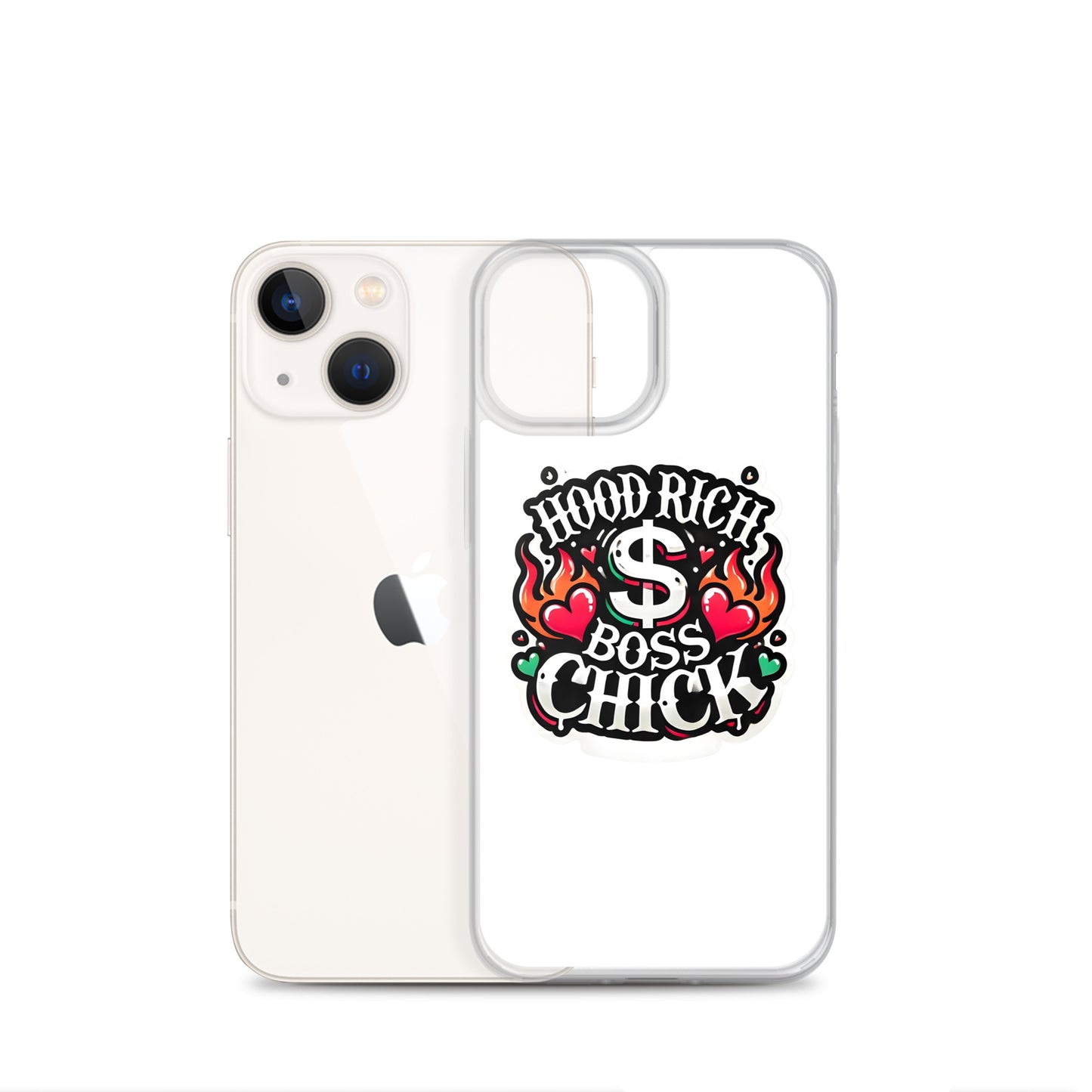 HRBC Red/Green Clear Case for iPhone®